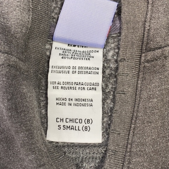 Denver Broncos Gray NFL Hooded Sweatshirt Small - Picture 4 of 9